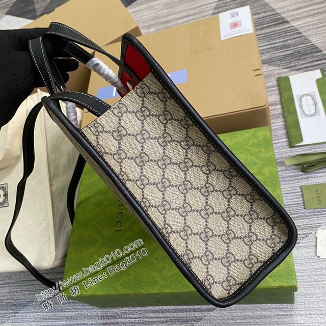 Gucci新款包包 古馳親子購物袋 Gucci爆款兒童包 瓢蟲圖案 612992  ydg3049